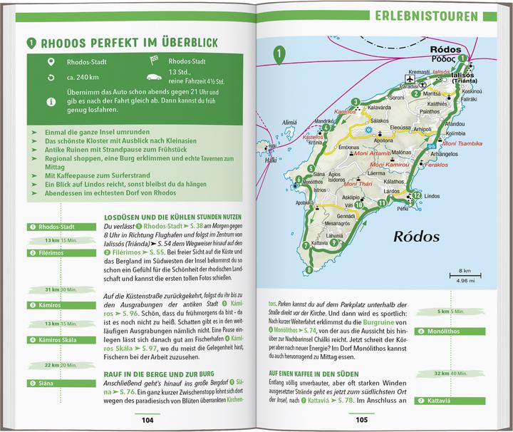 Energie-Label Reiseführer Rhodos (Deutsch, Hans E. Latzke, Klaus Bötig, 2025)