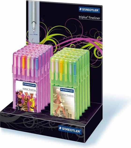Produktbild Staedtler Triplus Fineliner Girlie Display