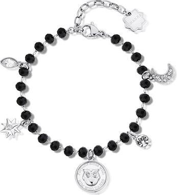 Brosway - Decent Steel Bracelet with Chakra Beads and Charms BHKB130