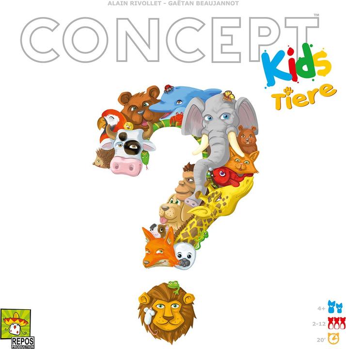 Actual product image Repos Production Concept Kids - Animals (German)