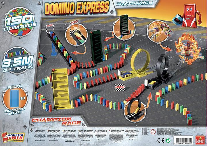 Produktbild Goliath Toys Domino Express Crazy Race (Deutsch, Französisch, Englisch)