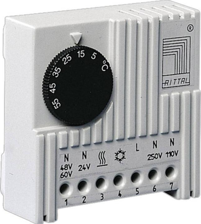 Produktbild Rittal Thermostat 5 bis 55grd 24-230V