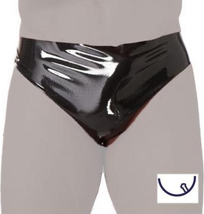 Image du produit Rimba Slip en latex pour homme avec butt plug (XL)