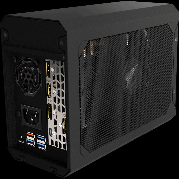 Actual product image Gigabyte Aorus GeForce RTX 2070 Gaming Box