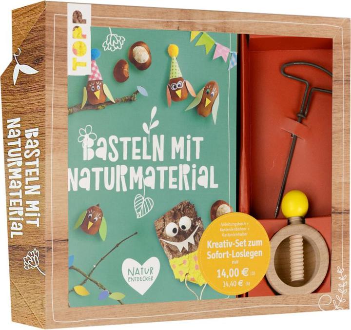 Actual product image Creative set crafting with natural materials