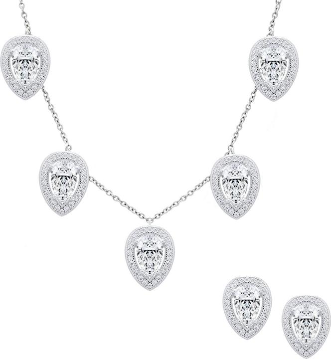 Candy Schmuckset Pivio, 925 Sterling Silber (925er Sterlingsilber)