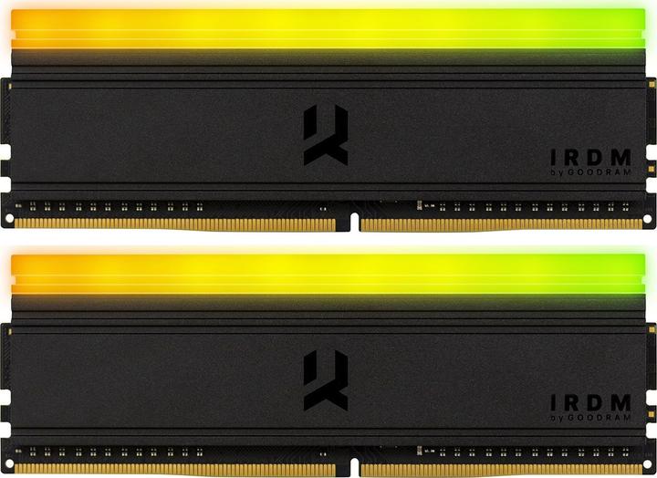 Actual product image Goodram IRDM 3600 MT/s 2x8GB DDR4 KIT DIMM RGB (2 x 8GB, 3600 MHz, DDR4-RAM, DIMM)