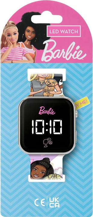 Image du produit Disney Accutime Barbie Printed Strap LED Kids Watch (Montre numérique)