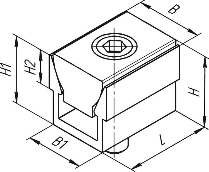 Produktbild Mitee-Bite Doppelkeilspanner (39.90 mm)