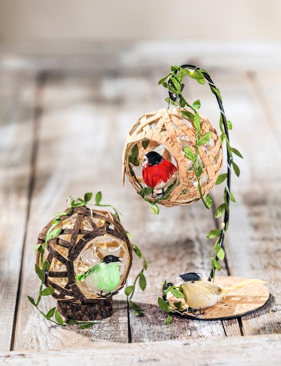 Produktbild VBS Glaskugel offen, 2er-Pack Ø 9 cm