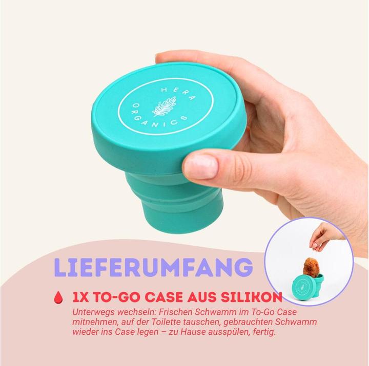 Actual product image Hera Organics To-go Case 1 piece (1 x)