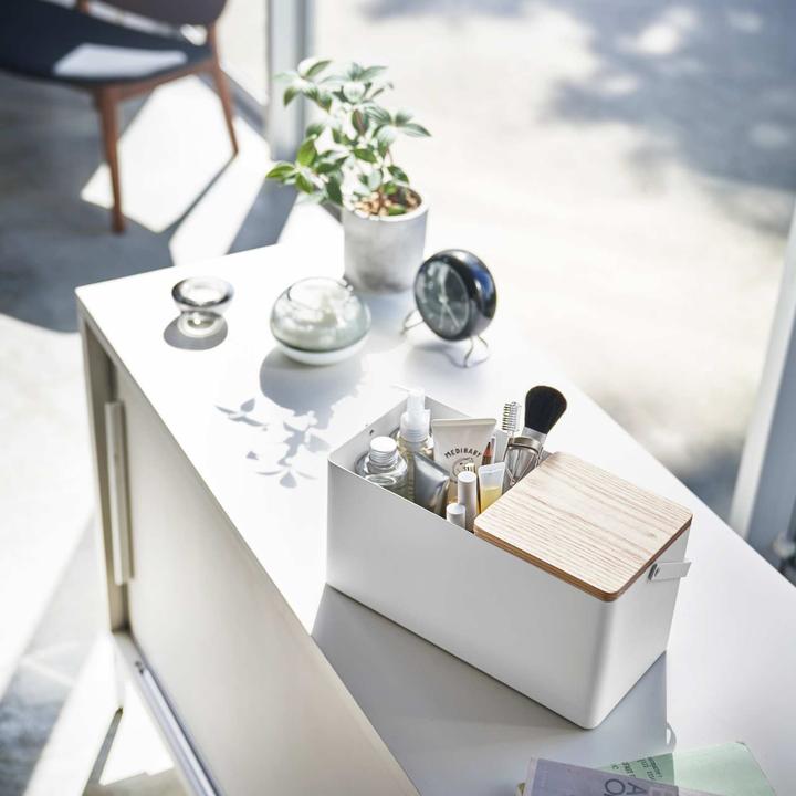 Actual product image Yamazaki Make-up box TOWER