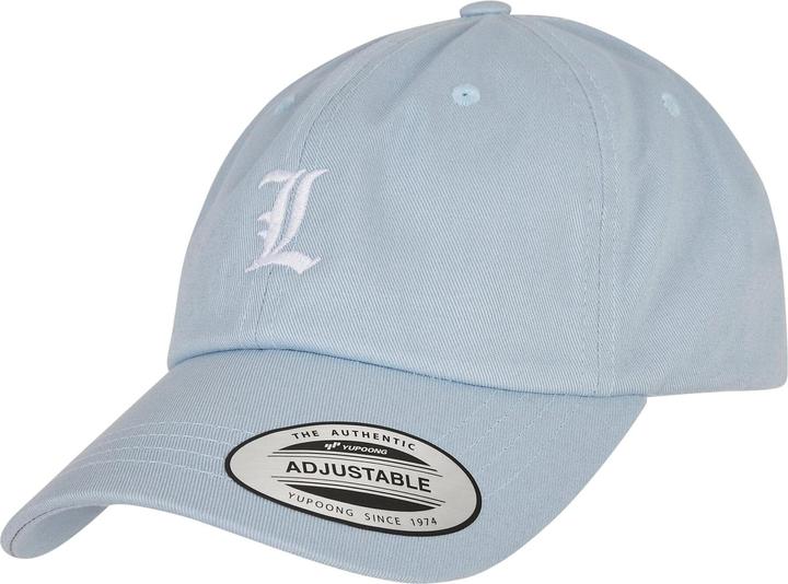 Actual product image Mister Tee Letter Lightblue Low Profile Cap - 19731 (One size)