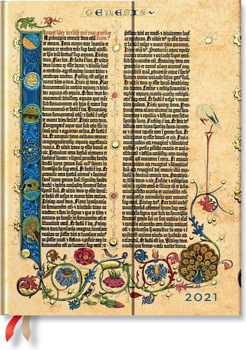 Produktbild Paperblanks PAPERBLAN Agenda Genesis 21 DD6746-7 180×230mm, de, HC, 12M (18 x 23 cm, Harter Einband, Deutsch)