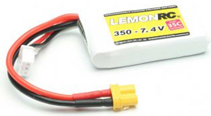 Produktbild Pichler LEMONRC XT 350 - 7.4V (35C) Lipo Akku (7.40 V, 350 mAh)