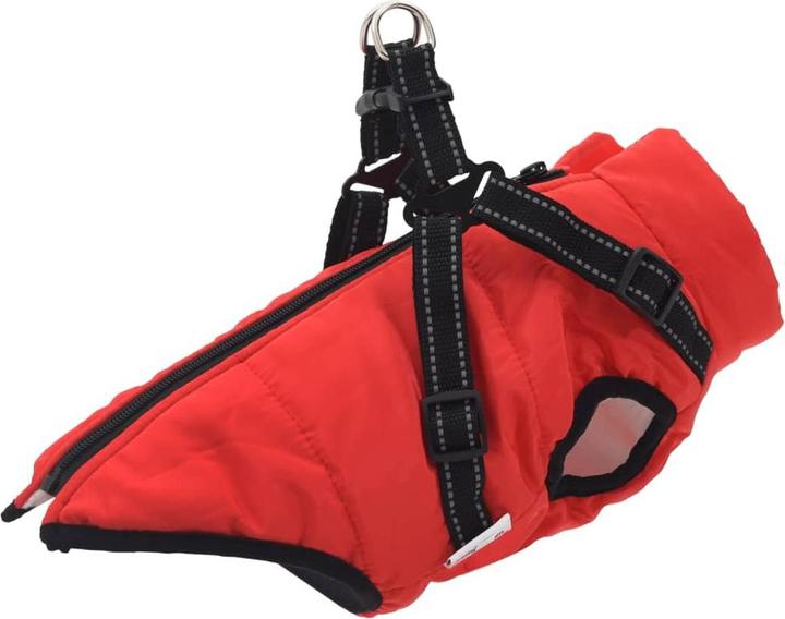 Produktbild VidaXL Hundemantel mit Geschirr Wasserdicht Reflektierend (40, Hundemantel)