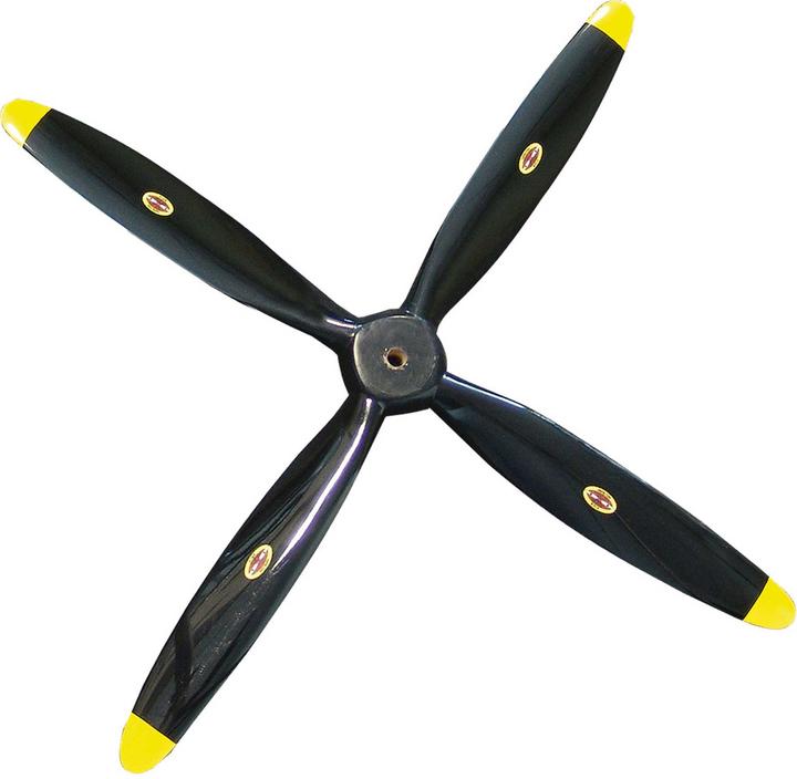 Produktbild Biela Carbon Luftschraube 4-Blatt 22x10 Scale "Corsair"