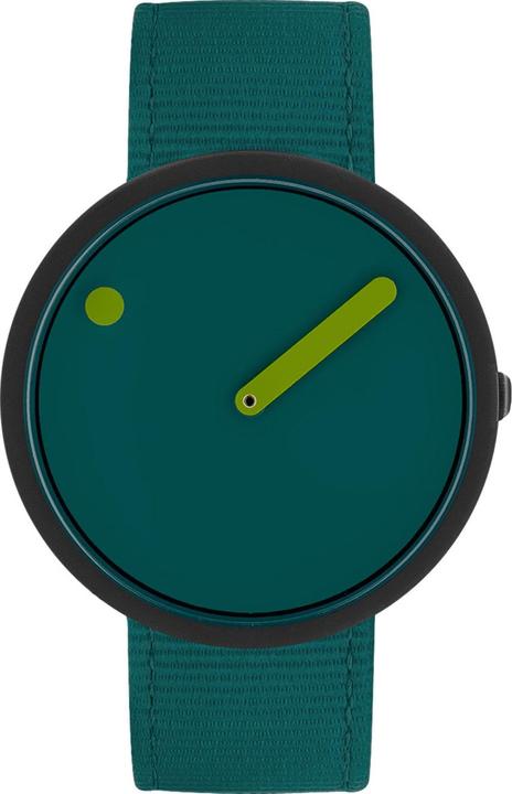 Produktbild Picto R44003-R004 Unisex Uhr Ghost Nets Ocean Green 40mm 5ATM (Analoguhr, 40 mm)
