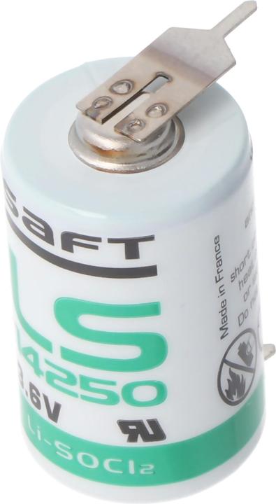 Produktbild Saft Batterie LS142502PF, Size 1/2 AA mit Printfahnen (1 Stk., AA, 1100 mAh)