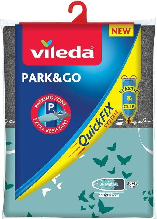 Vileda Park+Go Ironing Board Cover Cotton, Foam, Polyurethane