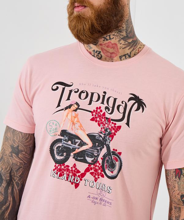 Actual product image Joe Browns Pin-Up Motorbike Graphic T-Shirt (S)