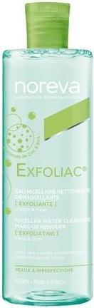 Actual product image Noreva Italia Exfoliac Micellar Cleansing Exfoliating Water 400ml (Cleaning cloths, 400 ml)