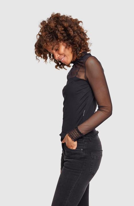 Produktbild Urban Classics Ladies Double Layer Mesh L/S (XS)