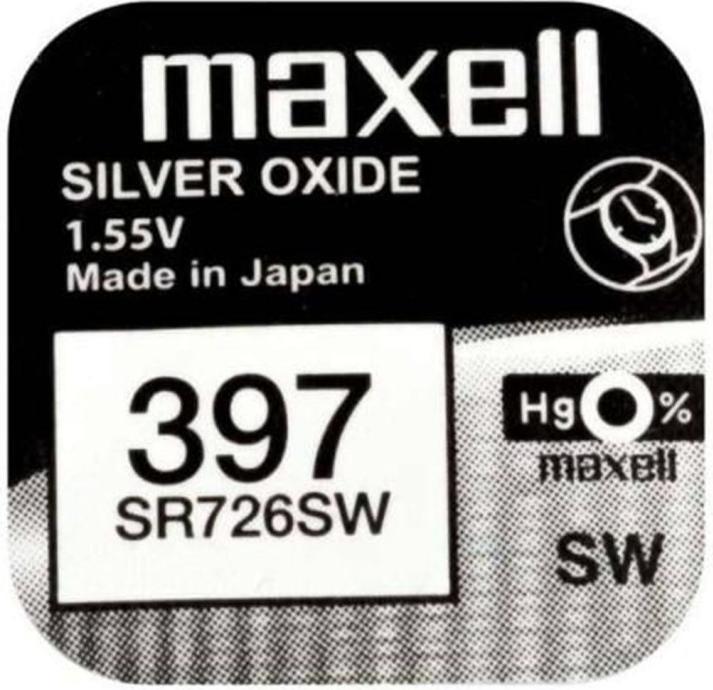 Image du produit Maxell Pile bouton SR726SW 10 pièces (10 pcs, SR59, 36 mAh)