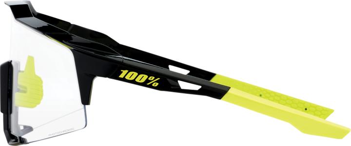 Immagine prodotto 100% Speedcraft Tall (Nero lucido, Fotocromatica)