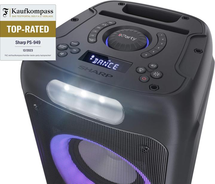 Actual product image Sharp PS-949 (12 h, Rechargeable battery operated, Electrical connection)
