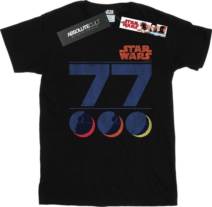 Star Wars Retro 77 Death Star TShirt (XL)