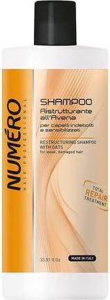 Immagine prodotto Numero Shampoo Ristrutturante con Avena restrukturyzujący szampon z owsem 1000ml (1000 ml, Shampoo liquido)
