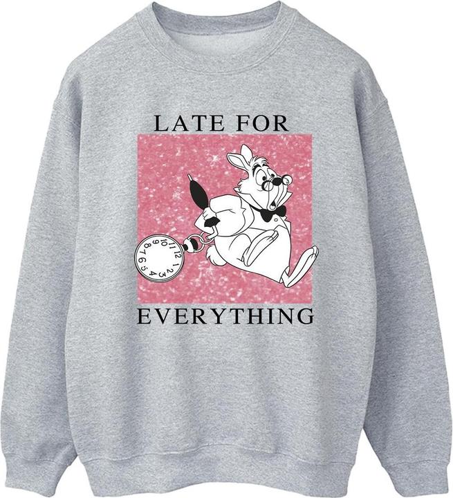 Disney Alice im Wunderland Weisses Kaninchen Sweatshirt