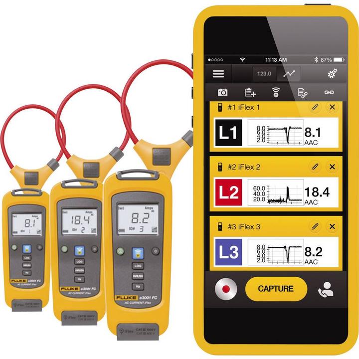 Produktbild Fluke Stromzange (CAT III 300V, CAT IV 600V)