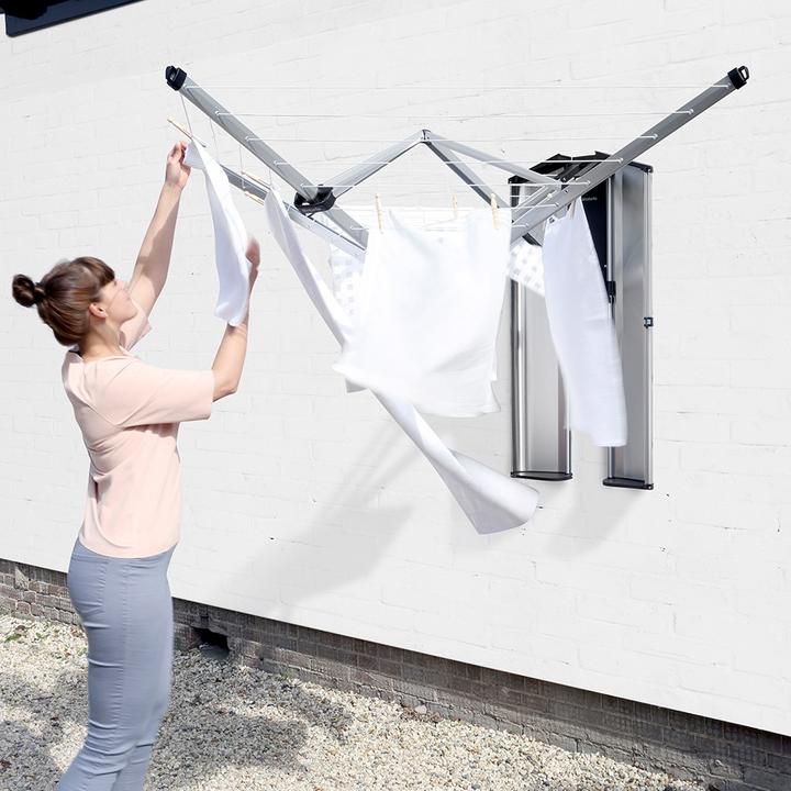 Produktbild Brabantia Wallfix mit Box (24 m)