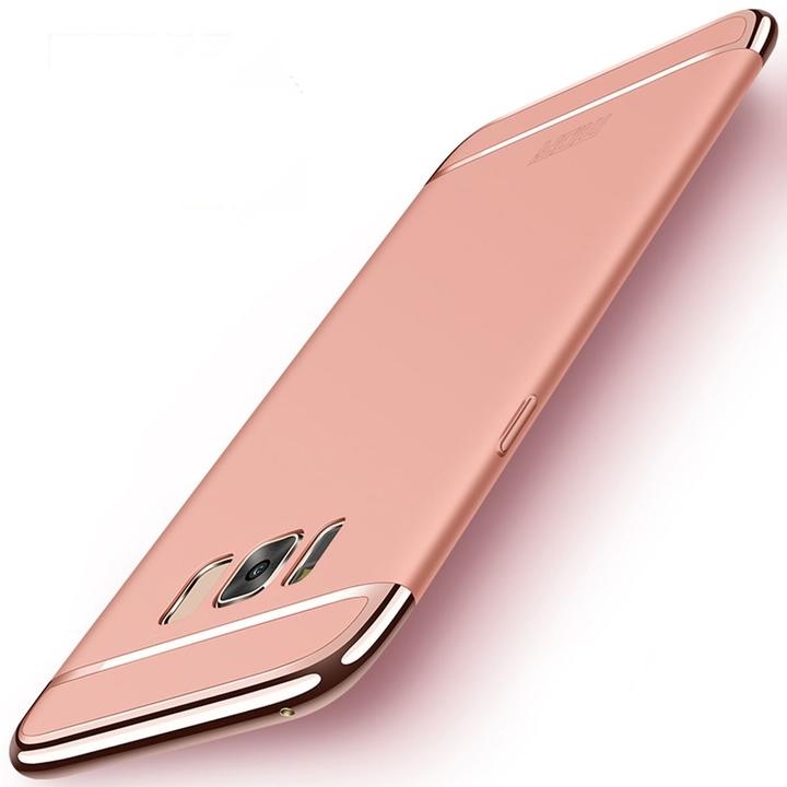 Produktbild König Design Handyhülle für Samsung Galaxy S8 Plus Schutzcase Backcover Bumper Etuis Pink (Samsung Galaxy S8+)