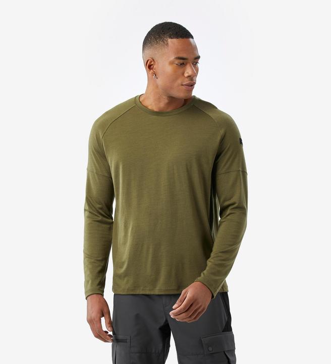 Forclaz Langarmshirt Herren - Merino Resist grün (XL)