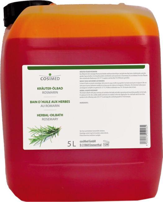 cosiMed Kräuter-Ölbad Rosmarin 5 Liter (5000 ml)