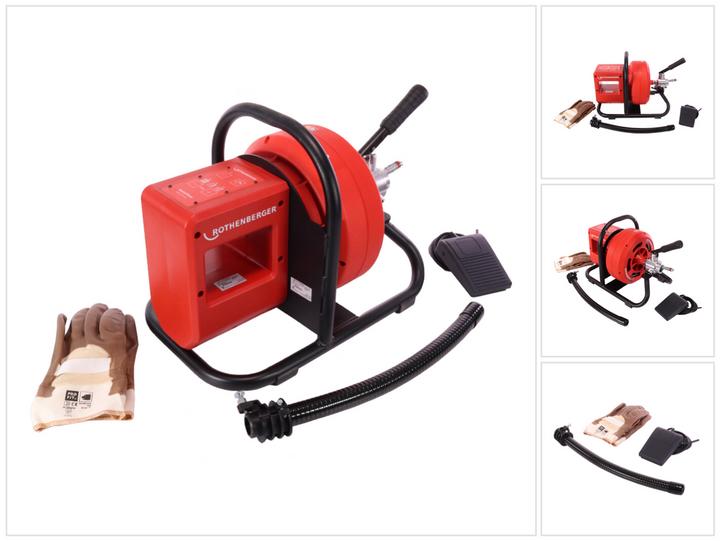 Rothenberger RODRUM VarioClean Akku Trommelmaschine 18 V ( 1000003347 ) Solo - ohne Akku, ohne La... (Akkubetrieb)
