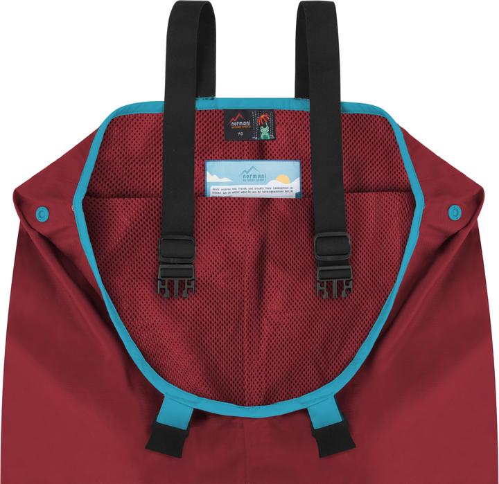 Actual product image Normani Kinder Regenhose mit Hosenträgern Waller - 9727 (128)
