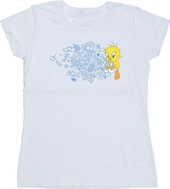 Looney Tunes ACME Doodles Tweety TShirt (L)
