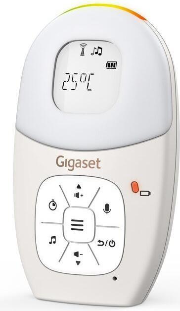 Immagine prodotto Gigaset Baby 100 Audio Babyphone warm grey (Audio del baby monitor, 300 m)