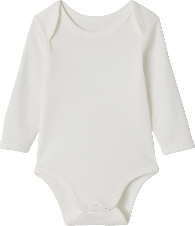Immagine prodotto Vertbaudet Confezione da 5 body a maniche lunghe per neonati in cotone biologico, stile slip-on (80)