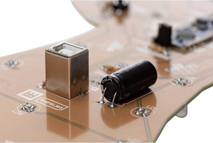 Produktbild Whadda WSPXL103 LED Bausatz Poly Rentier XL Löt- & Programmierkit