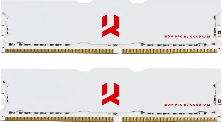 Produktbild Goodram Memory DDR4 IRDM PRO 32/3600 (2 * 16 GB) 18-22-22 white (2 x 16GB, 3600 MHz, DDR4-RAM, DIMM)
