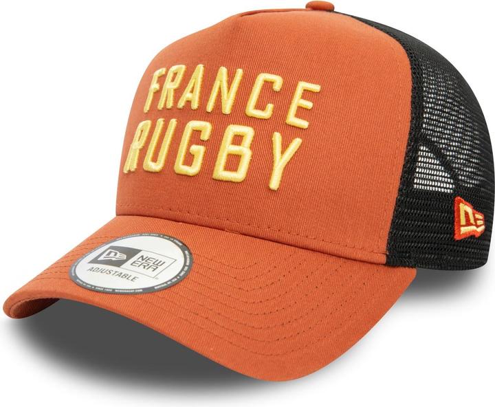 Actual product image New Era A-Frame Mesh Trucker Cap - French Rugby Federation