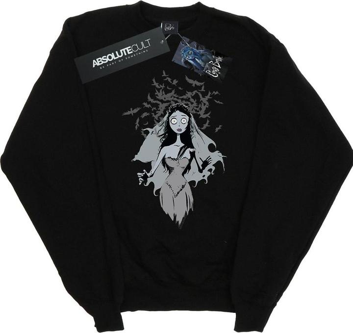 Corpse Bride Crow Veil Sweatshirt Mädchen