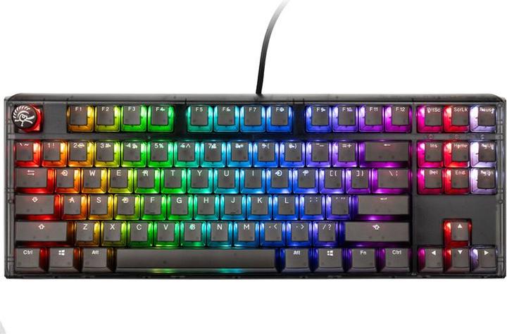 Image du produit Ducky One 3 Aura Black TKL Clavier de jeu, RGB LED - MX-Silent-Red (US) (ING. Int., Filaire)