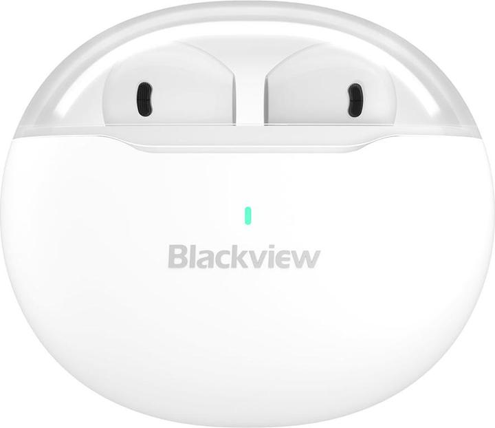 Productafbeelding Blackview AirBuds 6 Headset True Wireless Stereo (TWS) In-ear Gesprekken/Muziek USB Type-C Bluetooth Wit (20 h, Draadloze)