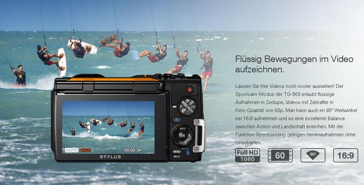 Immagine prodotto Olympus Tough TG-860 (1/2,3'')